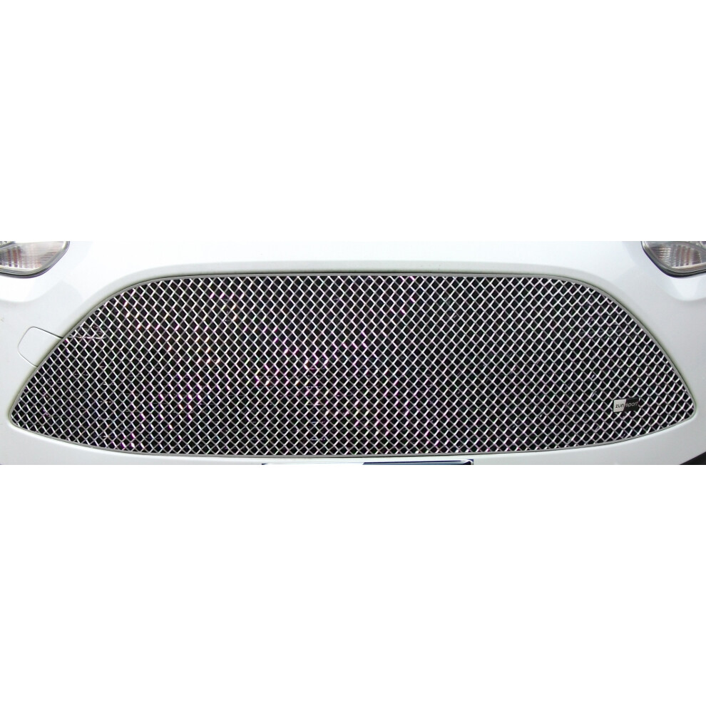 (Silver) Ford Focus St Mk3 - Upper Grille (2011 To 2014) Silver 5060448590810