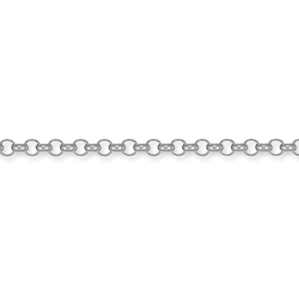 (20) Jewelco London Sterling Silver 4mm Gauge Belcher Chain