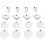 16 Pcs Ceramic Solar White Serving Dinner Set Tableware Salad Plates Bowls Cups 2
