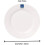16 Pcs Ceramic Solar White Serving Dinner Set Tableware Salad Plates Bowls Cups 3