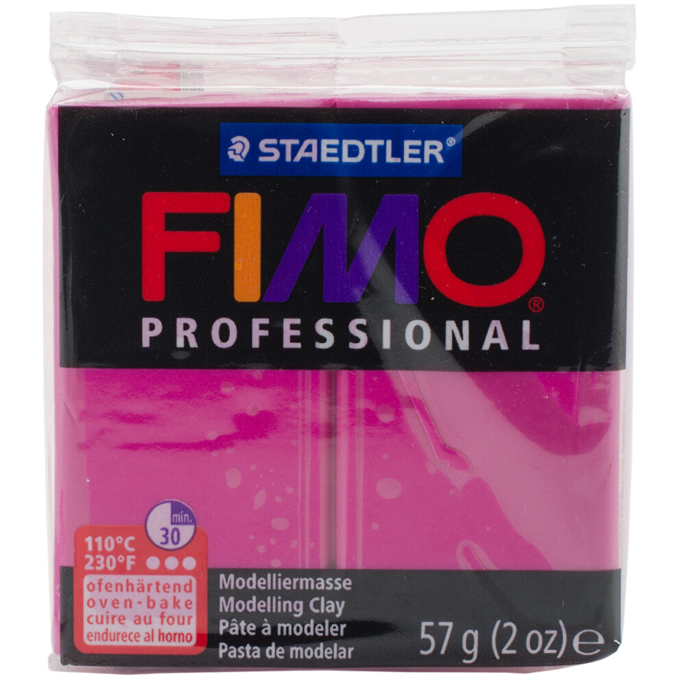 Fimo Professional Soft Polymer Clay 2oz-True Magenta EF8005-210