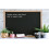 KAV Wall Mounted Wooden Frame Bulletin Chalk Board 4