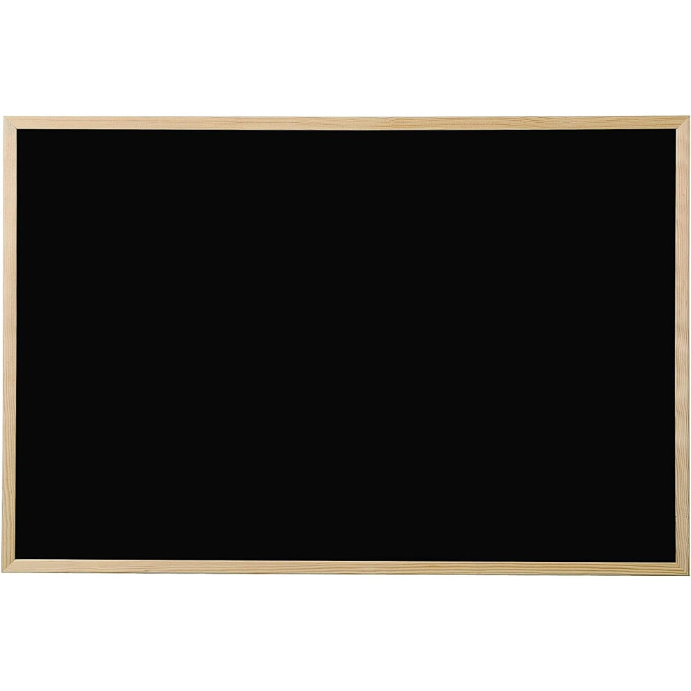 (400 x 600mm) KAV Wall Mounted Wooden Frame Bulletin Chalk Board