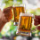 380/500ml Pub Style Beer Mugs Glasses Tankards Barware with Handle 1
