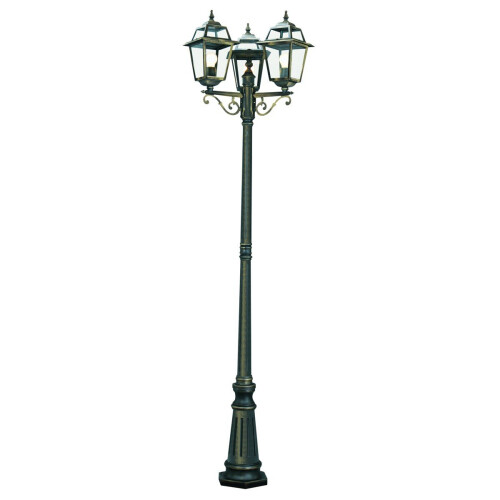 Searchlight Traditional Aluminium Garden Lamp Post