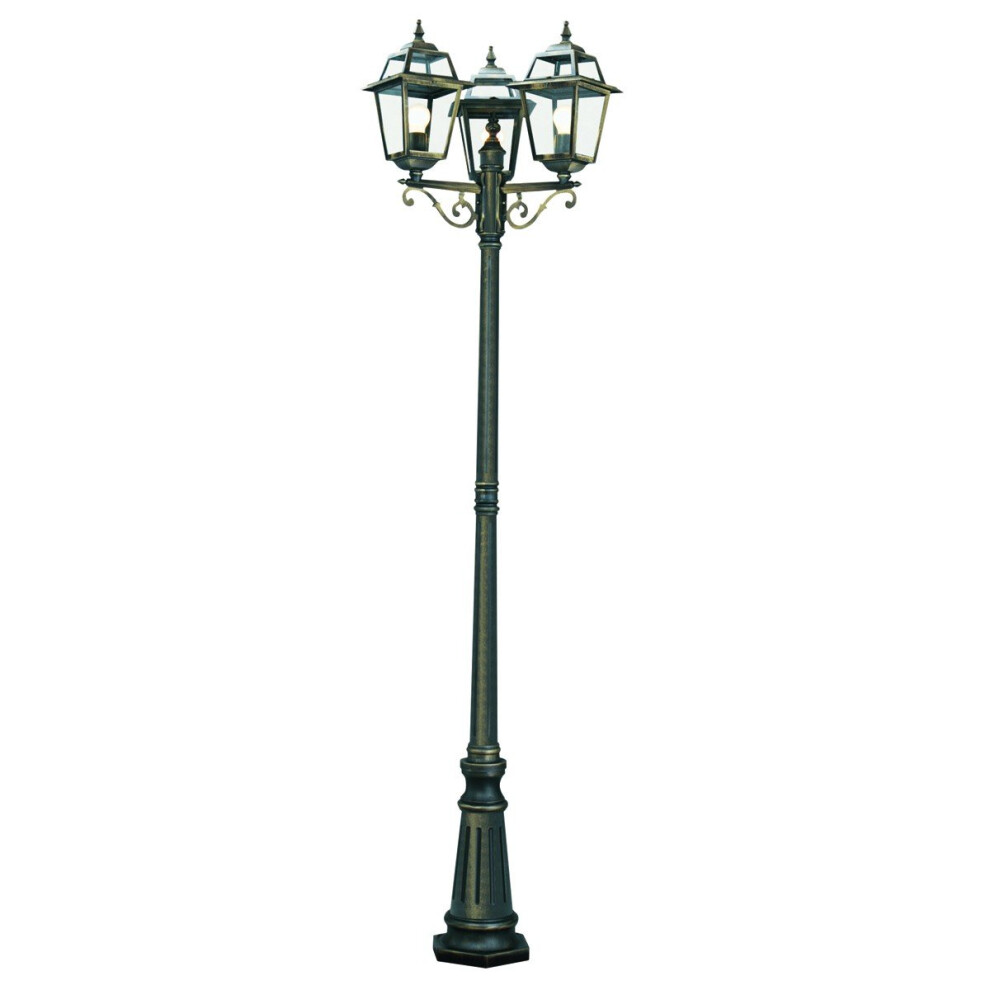 Searchlight Traditional Aluminium Garden Lamp Post