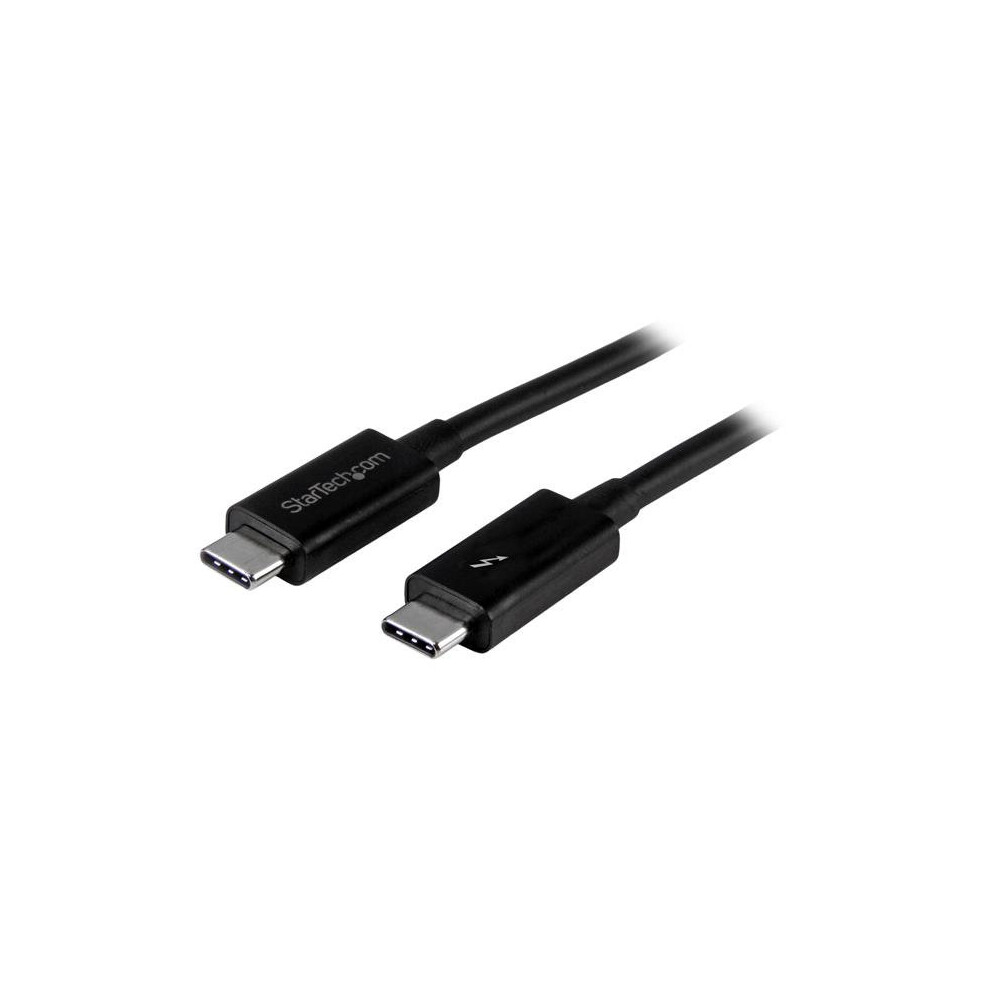 StarTech.com 1m Thunderbolt 3 (20Gbps) USB-C Cable - Thunderbolt, USB, and DisplayPort Compatible