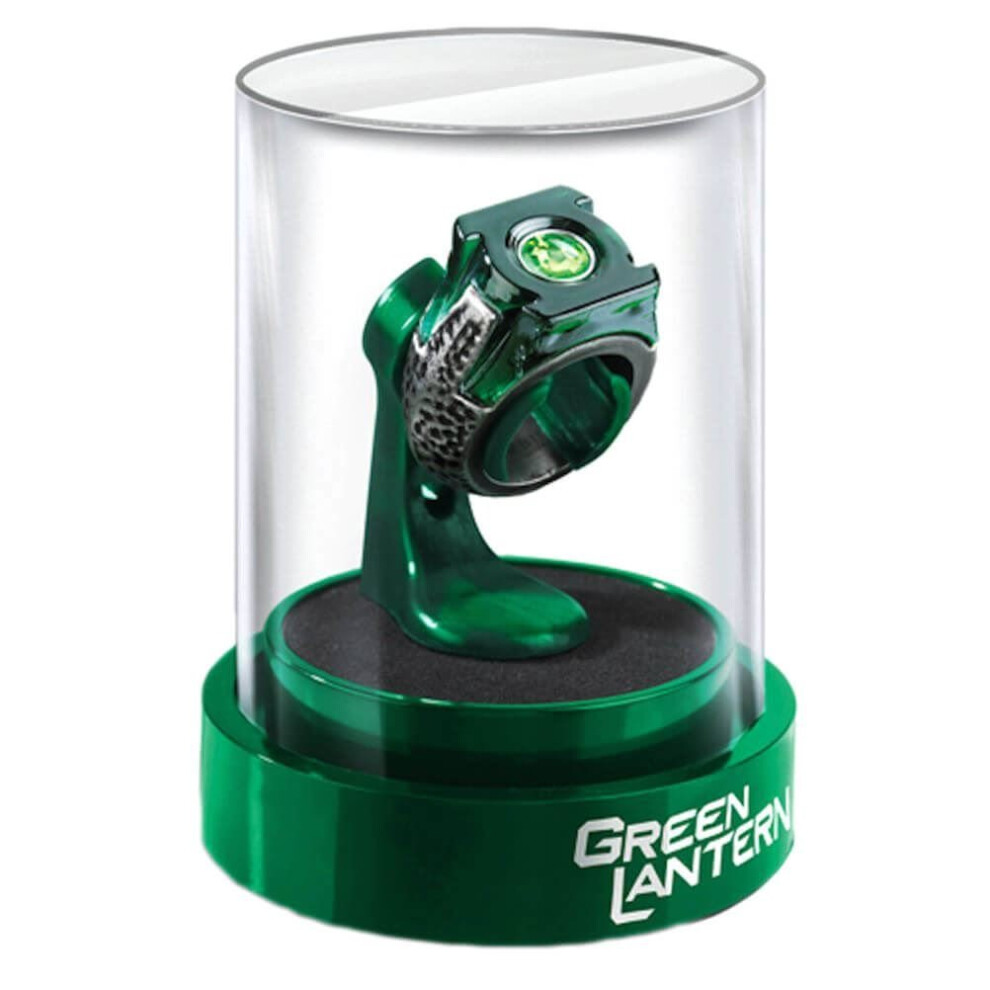 DC Comics Green Lantern Prop Replica Power Ring and Display Case