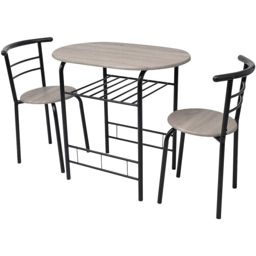 VidaXL vidaXL Frühstückstisch Bar-Set MDF 1