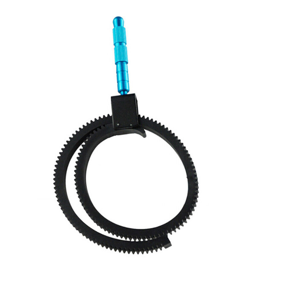 3 Pcs For Slr Dslr Camera Accessories Adjustable Rubber Follow Focus Gear Ring Belt With Aluminum Alloy Grip For Dslr Camcorder Camera 777178630789