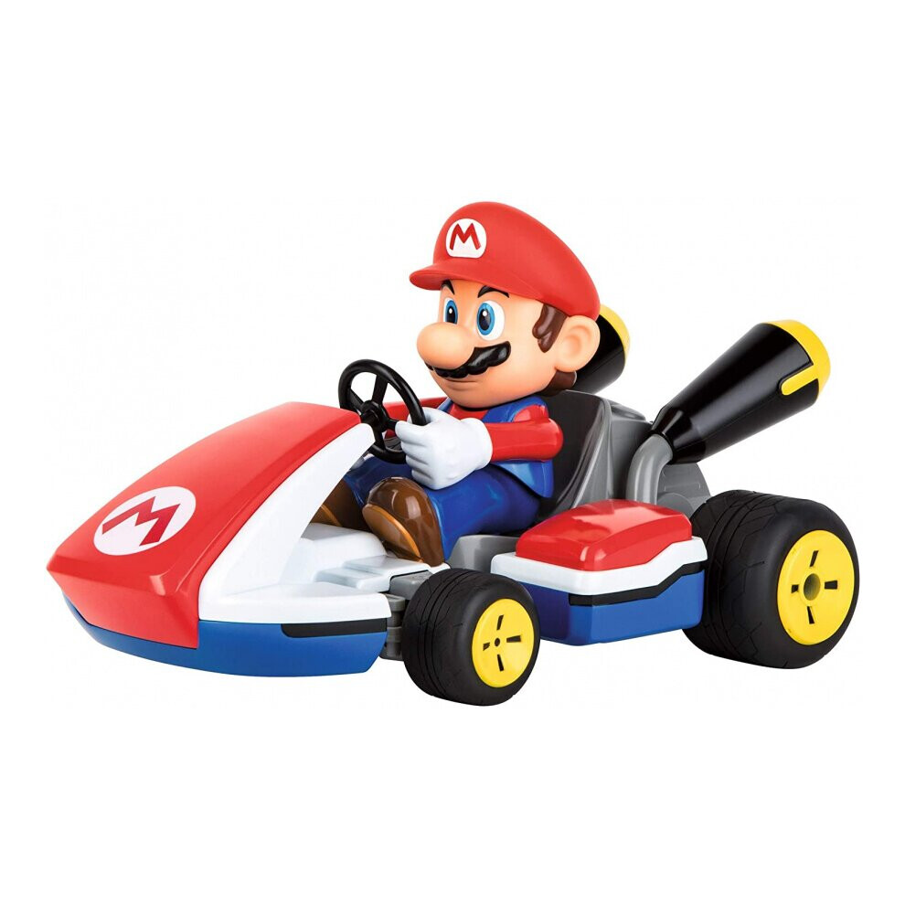 car RC Mario Kart 2.4 GHz 1:16 red/blue 5-piece