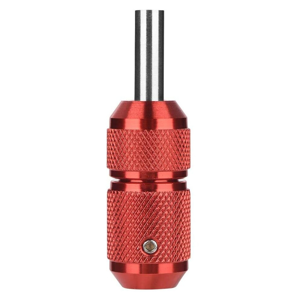 Tattoo Cartridge Grip, 22mm Aluminum Alloy Professional Tattoo Machine Grip Staninless Steel Needle Bar Tube Adjustable Twist Rings for Cartridge 