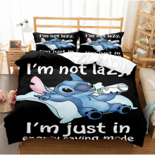 (Style 12, Double) Stitch Single Double King Duvet Cover Cartoon