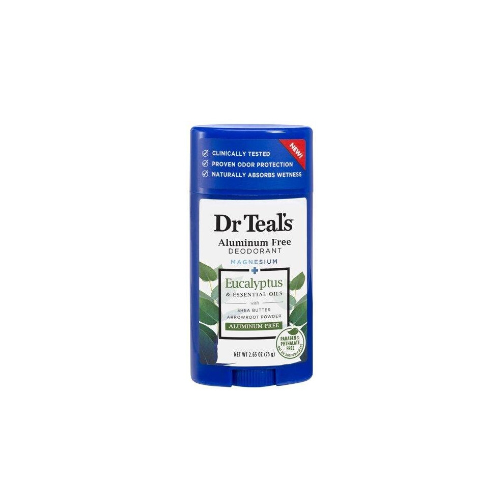 Dr Teal's Eucalyptus Deodorant, 2.65 Oz.