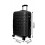 (Black, Small) Hampton & Stewart Diamond Design HardShel Suitcase 1