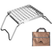 Mini Folding Family Party Barbecue Grill Outdoor Stainless Steel Portable Barbecue Grill Garden Rack Lightweight Kitchen Tools