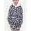 Girls Oversized Hoodie White Leopard Snuggle 2