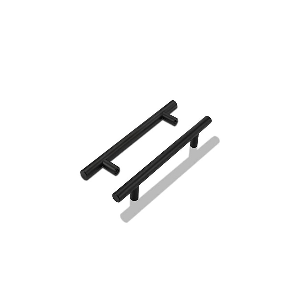 Lontan 20 Cupboard Handles 160Mm Kitchen Handles Kitchen Cupboard Handles Kitchen Door Handles Handles For Drawers Pulls Wardrobe Drawer Black
