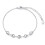 Philip Jones Jewellery April Birthstone Bracelet Created with Diamond Zircondia Crystals 3