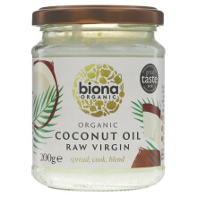 Biona Virgin Coconut Oil Organic 200g ( pack of 6 )