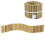 Garden Border Diam 3cm x L100cm x H15cm 1