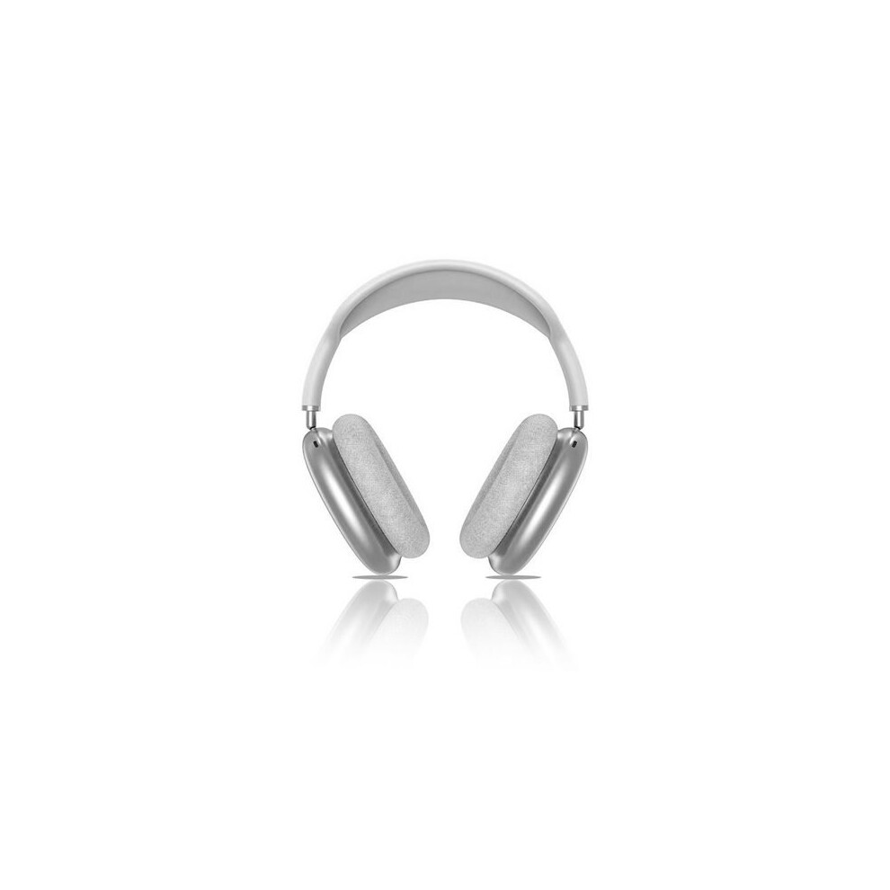 (White) KINSI Wireless Headphones Bluetooth Adjustable Headphones, Volume Control, Fitting in Gaming/Running/Sports Headphones for iPhone/Android/Sams