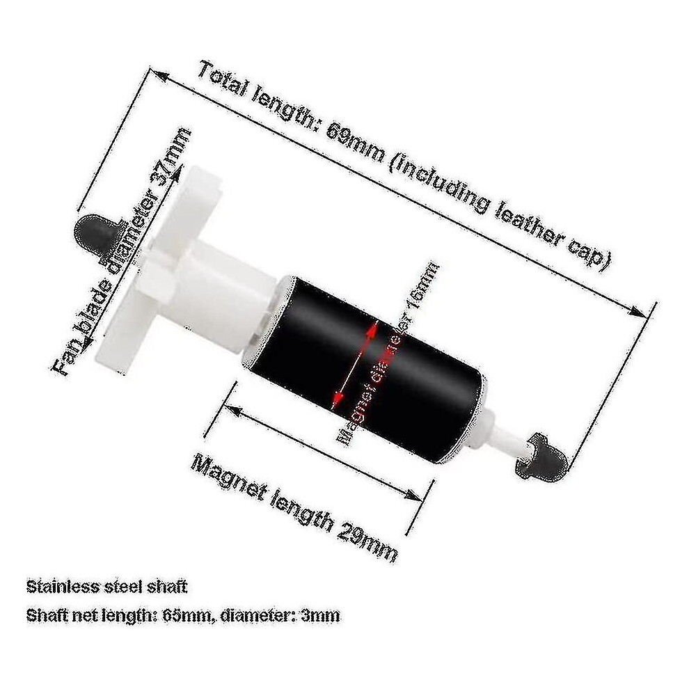 Starlight-lay Z Spa Hot Tub Pump Impeller/ Rotor E02 Fix ,(69mm)