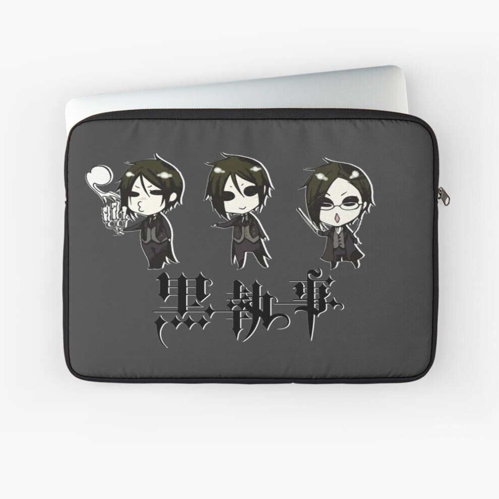 Laptop Sleeve Sebastian Michaelis Kuroshitsuji 10 12 13 15 17 Inch Case Notebook Tablet Carrying Bag Cover 7802738442960