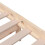 VidaXL (brown, 200 x 200 cm) vidaXL Solid Wood Bed Frame Wooden Platform Bed Multi Colours Multi Sizes 8