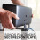 SANUS WSS52 Black Single Fixed Height Speaker Stand For Sonos Five or PLAY:5 6