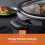 GEEPAS (3.5 L) Geepas Slow Cooker 3 Temperature Settings, Black 6