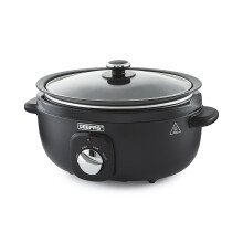 (3.5 L) Geepas Slow Cooker 3 Temperature Settings, Black