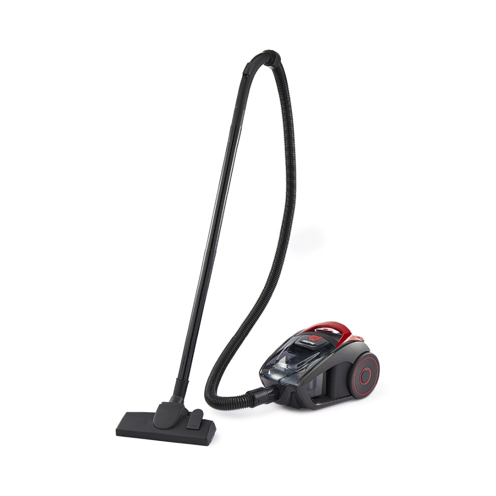 Geepas Cylinder Vacuum Cleaner Cyclone System Bagless Hepa 700W 1.5L Black