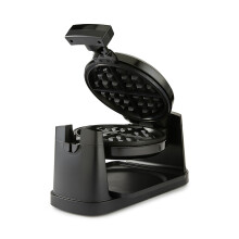 Geepas 1000W Rotating Belgian Waffle Maker Waffle Iron Machine with Non Stick Plates