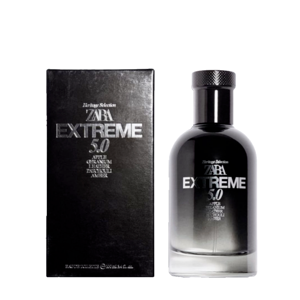 Zara Amber Extreme 5.0 Eau De Toilette 100Ml Men Perfume Fragrance 3.4 Oz
