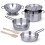 Melissa & Doug Melissa & Doug Stainless Steel Pots & Pans Playset 2
