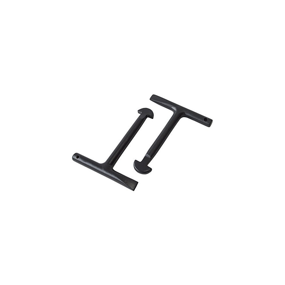 2pc T-handle Manhole Key Set - Thandle Standard Steel Amtech -  2pc key set thandle manhole standard steel amtech