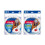 Vileda VILEDA Easywring et propre Turbo Classic Microfibre Mop Recharge Head Pack de 2 1