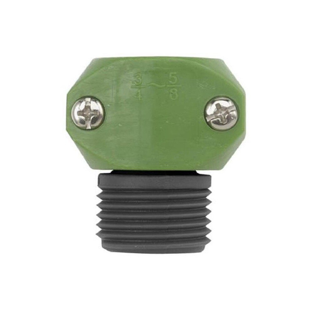 Fiskars 581486 0.63 x 75 in. Green Thumb Poly Male Hose Coupler