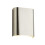 Searchlight Searchlight LED Wall Light Satin Silver With Frosted Glass 1