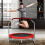 Costway Foldable Jumping Fitness Trampoline Exercise Rebounder 4-Level Adjustable Handle 8