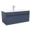 900mm Bathroom Vanity Unit & Ceramic Basin  Wall Hung Cabinet Grey 4