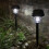 2Pcs Solar Powered LED Light Mosquito Pest Bug Garden Zapper Insect Killer Lamp 4