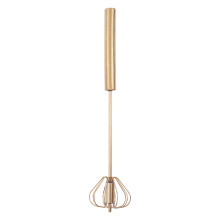 Premier Housewares Press and Spin Light Gold Whisk - 30cm