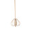 Premier Housewares Premier Housewares Press and Spin Light Gold Whisk - 30cm 2
