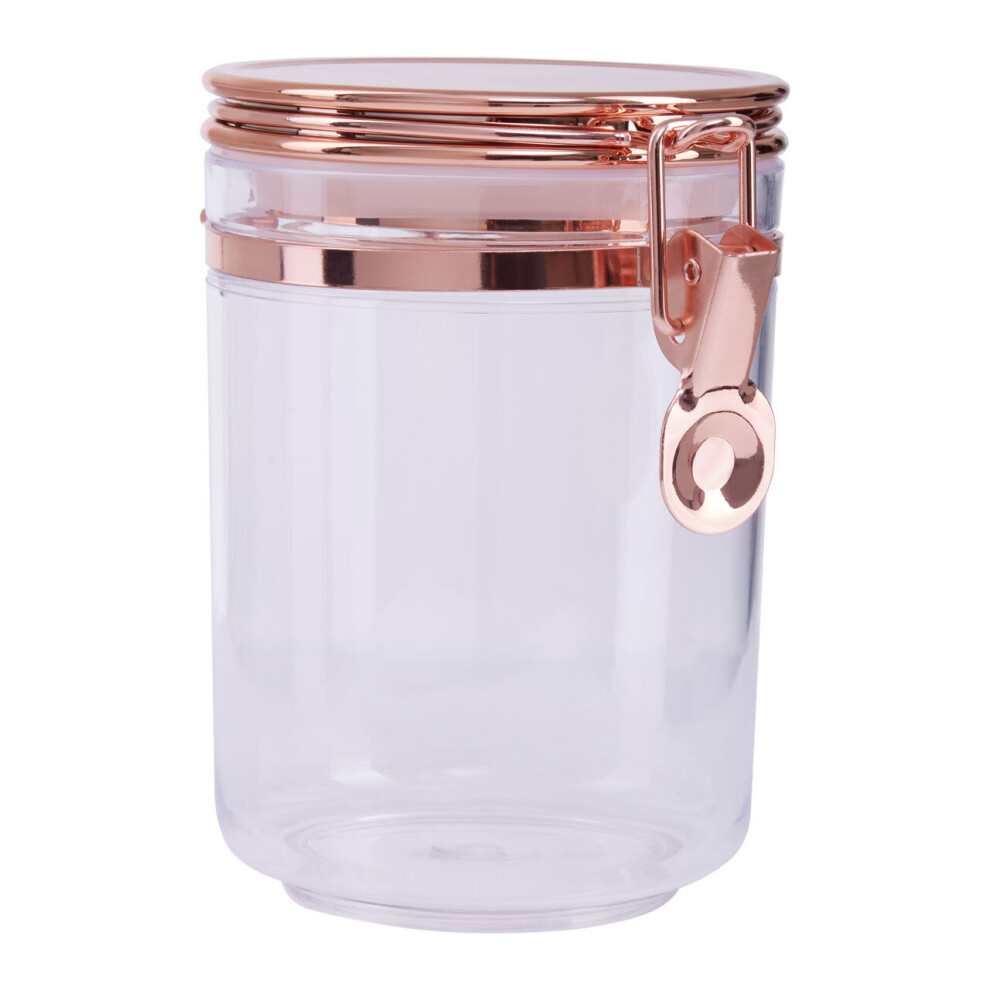 Maison by Premier Gozo 800ml Canister With Copper Lid