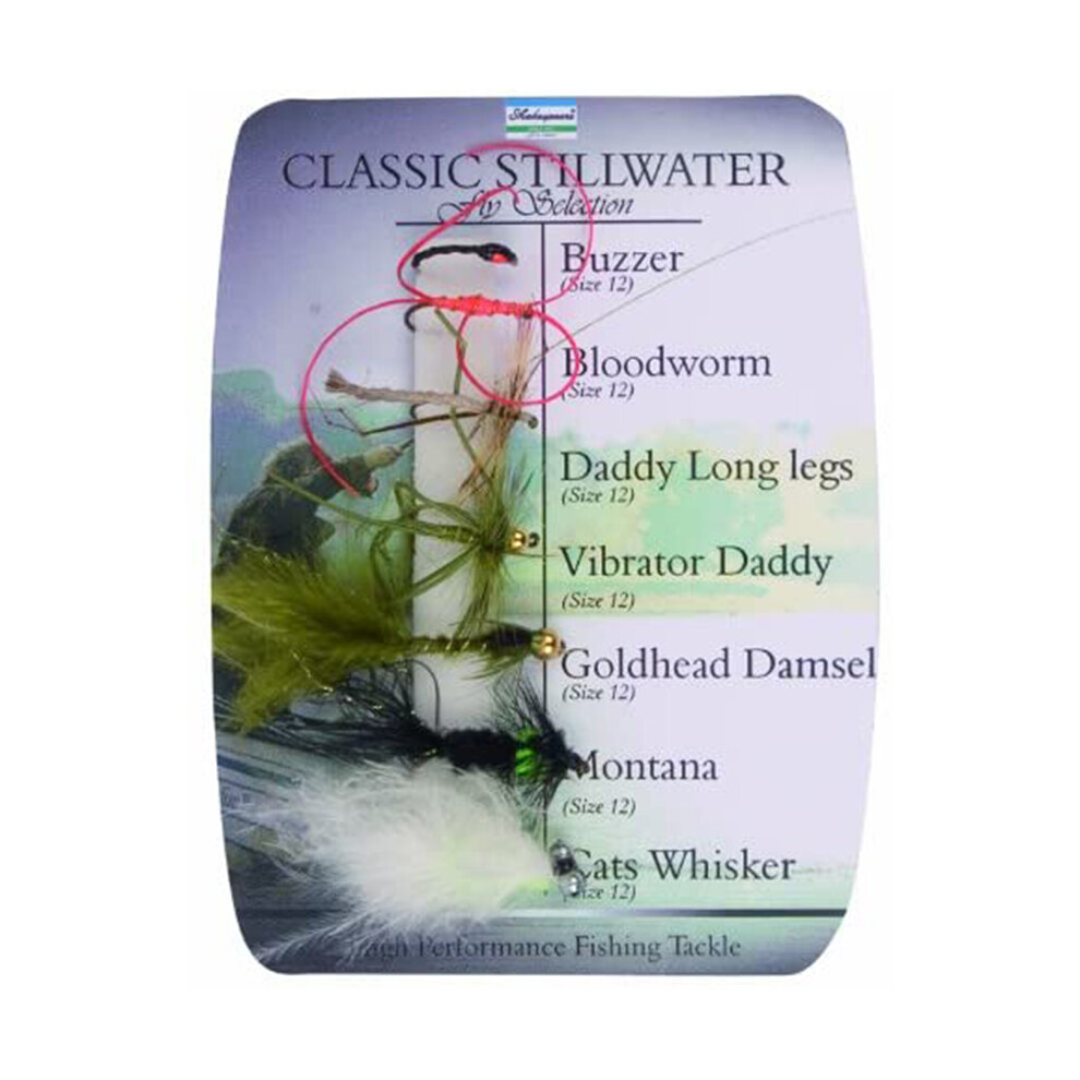 Shakespeare Sigma Fly Fishing Classic Still Flies 7 Pack