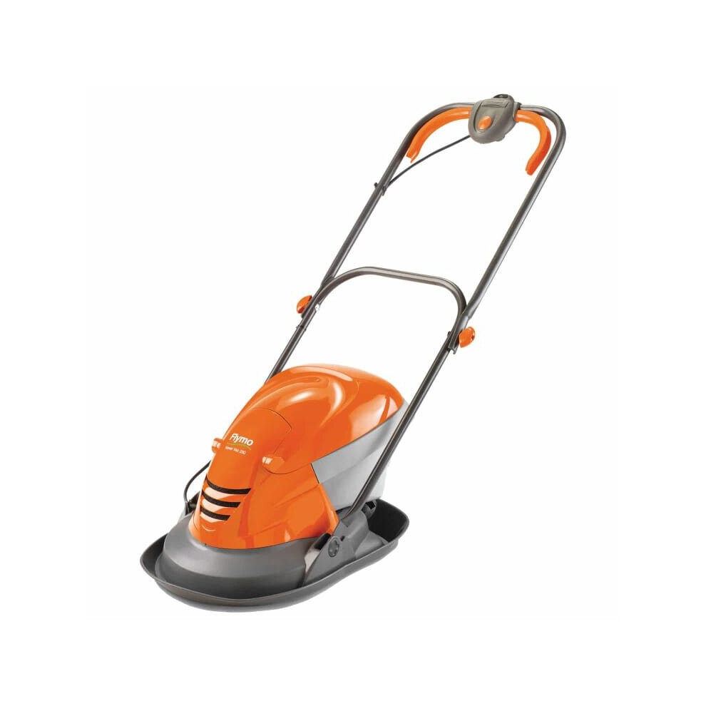 Flymo Hover Vac 250 Lawnmower Quick Fold Handles for Easy Storage