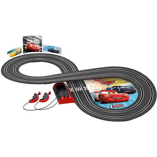 Carrera 20063022 Pixar Cars Lightning McQueen Slot Car Race Track