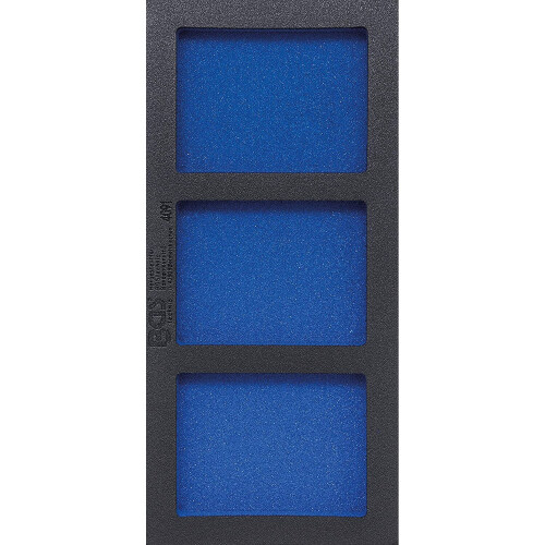 BGS 4091 | Tool Tray 1/3, empty: 3 Storage Compartments | 408 x 189 x 32 mm